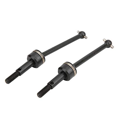 EVTSCAN CVD RC Schwarze vordere und hintere Metallantriebswellen für HPI RS4 Sport 3 RC 1/10 Modellautozubehör von EVTSCAN