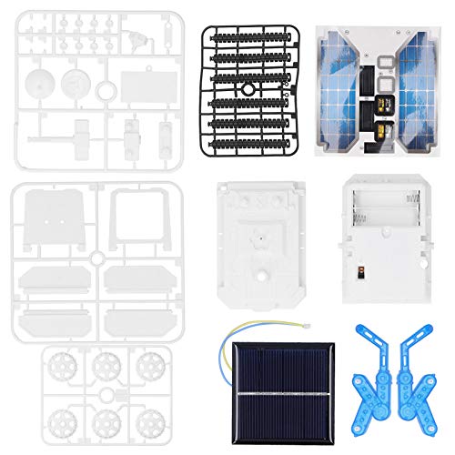 EVTSCAN DIY Building Blocks Solar Powered Car Toys Assembly Bildungsauto -Autospielzeug für Kinder 6+ Weiß EVTSCAN DIY Building Blocks Solar Powered Car Toys Assembly Bildungsauto -Autospielzeug für Kinder 6+ Weiß von EVTSCAN