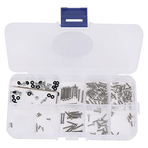 EVTSCAN Edelstahl -Schraubenmuttern Kit hohe Härte Verschiedene Größen DIY -Enthusiasten Axial SCX24 90081 1/24 RC -Auto EVTSCAN Edelstahl -Schraubenmuttern Kit hohe Härte Verschiedene Größen DIY -Enthusiasten Axial SCX24 90081 1/24 RC -Auto von EVTSCAN