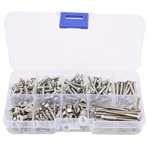 EVTSCAN Edelstahl Universal RC Screw Kit Schraubkit für Schrägstrich 1:10 RC -Autos EVTSCAN Edelstahl Universal RC Screw Kit Schraubkit für Schrägstrich 1:10 RC -Autos von EVTSCAN