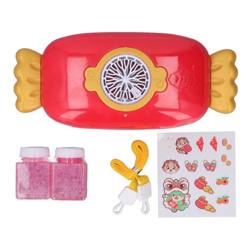 EVTSCAN Elektrische Blasengebläse Innovative Süßigkeitenform Musiklichter 16 Löcher Automatische Maschinen Kindergeschenke von EVTSCAN