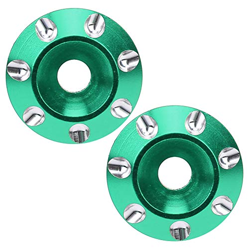 EVTSCAN Heckflügeldichtung Aluminiumlegierung Offroad Racing Car (Green) von EVTSCAN