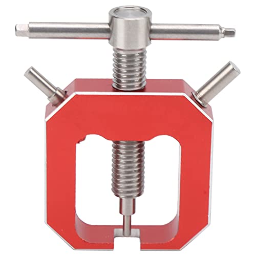 EVTSCAN Hobbyfans Universal Motor Gear Puller Remover kompaktes Augenfassungsvermögen für 1/10 RC-Autos Aluminiumlegierung (Red) von EVTSCAN