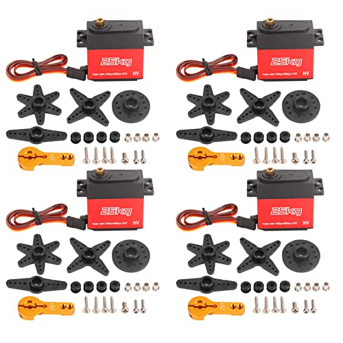 EVTSCAN Hochleistungs-Metall Getriebe Servo stabile schnelle Reaktions Zeit Starke Wärme ableitung für Roboter-RC-Boot RC-Flugzeuge EVTSCAN Hochleistungs-Metall Getriebe Servo stabile schnelle Reaktions Zeit Starke Wärme ableitung für Roboter-RC-Boot RC-Flugzeuge von EVTSCAN