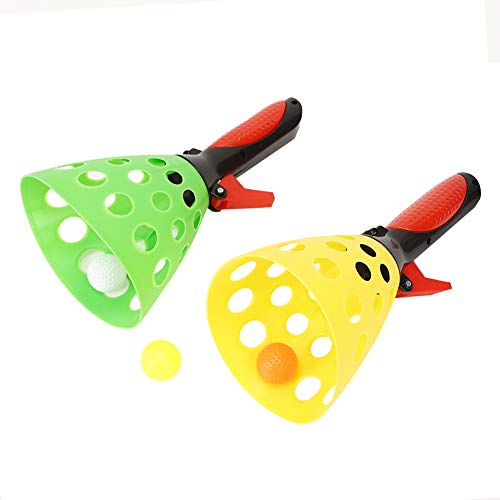 EVTSCAN Kinder Plastik Catch Ball Game Toy Fun Interactive Kinder Sportspielzeug für Hand-Augen-Koordinationsentwicklung und Konzentration von EVTSCAN