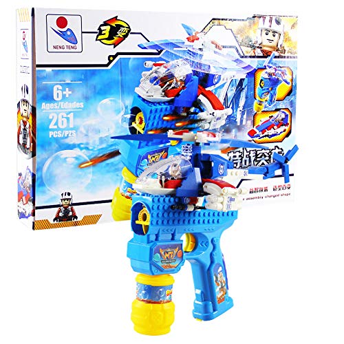 EVTSCAN Kinderbubble Maschine BAU Spielzeug DIY Kid Intelligentes Spielzeug für frühes Lernen (NT05A) von EVTSCAN