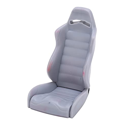 EVTSCAN Kunststoffautositze Fernbedienung Crawler Car Realistic Seat DIY Modell kompatibel/axial/hsp/redcta//hpi (Grey) von EVTSCAN