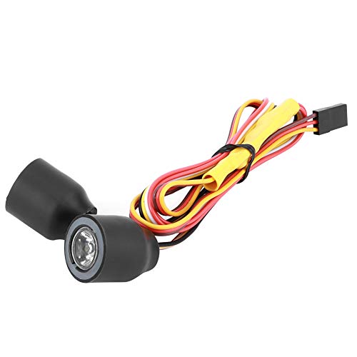 EVTSCAN LED Lights Light Fit RC Crawler Car DIY Upgrade Accessoires SCX10 4 D90 1/10 Cool Multicolor Flash -Funktion Einfach Installation von EVTSCAN