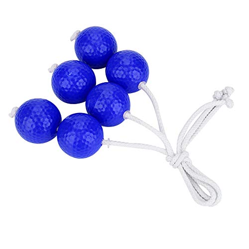 EVTSCAN Ladder Ball Toss Bolas Set Ersatz DREI Paare 2 Farben Weiche langlebige Sportbälle Innen im Freien im Freien Kinder -Kinder -Training (Blue) von EVTSCAN