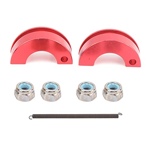 EVTSCAN Legierung Aluminium RC Schuhkupplung Upgrade Teile Spring HSP 1/10 94122 94188 RC -Auto (Red) von EVTSCAN