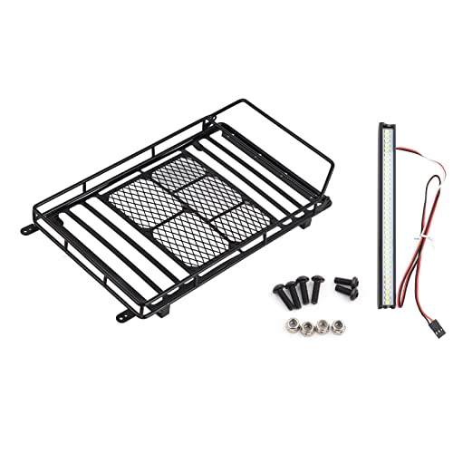 EVTSCAN Metall -Dachregal -Gepäckhalterung für axiale SCX10 1/10 RC Crawler Car EVTSCAN Metall -Dachregal -Gepäckhalterung für axiale SCX10 1/10 RC Crawler Car von EVTSCAN