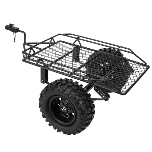 EVTSCAN Metall -RC -Eimer -Anhänger -Simulation nachhaltiges Auto für 4 D90 SCX10 CC01 1/10 DIY -Teile von EVTSCAN