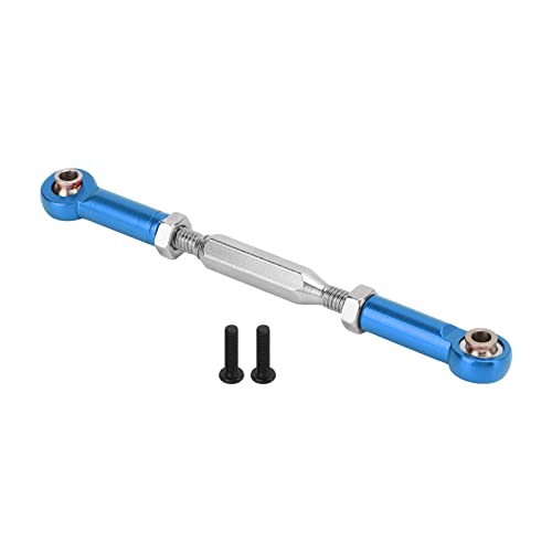 EVTSCAN Metall Servo Link Pull Rod Linkage Pull Rod High Durability Stabilität Verbesserung JLB Truck Serie 1/10 RC -Auto (Blue) von EVTSCAN