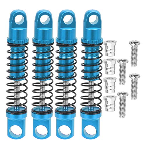 EVTSCAN Metall-Stoßdämpfer, Federdämpfer, Ersatz für RC-Auto Jimny 1/16, hochwertige, effektive Vibrationsabsorption (Blue) von EVTSCAN