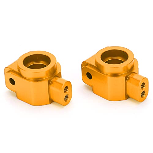 EVTSCAN Metall -Upgrade -Teile Ersatz -Hinterradbecher für Wltoys 104001 RC -Auto (Gold) von EVTSCAN