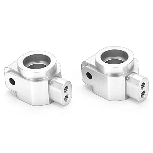 EVTSCAN Metall -Upgrade -Teile Ersatz -Hinterradbecher für Wltoys 104001 RC -Auto (Silver) von EVTSCAN