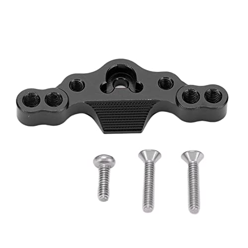 EVTSCAN Metall vordere obere Spurstangenhalterung für Losi Minit 2.0 2WD RC -Autoteile (Black) von EVTSCAN
