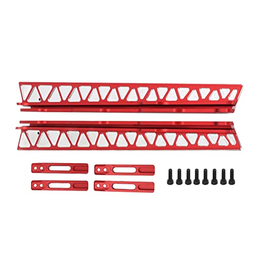 EVTSCAN Metallgesteinsschieber hohe Simulation für axiale scx6 1/6 10.4in (Red) von EVTSCAN