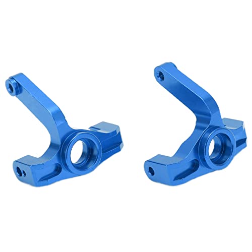 EVTSCAN Metalllenker Lenkung kleine Lenkbecher RC -Auto Aluminiumlegierung Losi 22S SCT 1/10 Heckantrieb Kurzkarte (Blue) von EVTSCAN