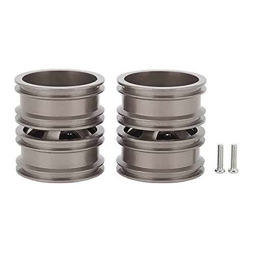 EVTSCAN Metallspielzeugauto -Hub -Rad -Hub -Zubehör -Teile für WPL 1/16 B14 B24 B16 B36 RC -Auto (Ti Color) von EVTSCAN