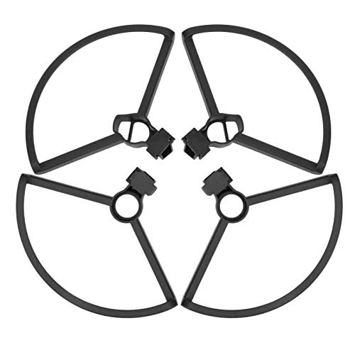 EVTSCAN Propeller -Beschützer Blätter Ringschutz Mini 2 Drohnenzubehör Leicht Einfacher Installieren Sie Schnellfreisetzungen Flugsicherheit 4pcs (Black) von EVTSCAN