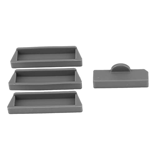 EVTSCAN RC Accessoire Silicon -Batterie -Ladeanschluss Anti -Staubbedeckung für 2 Drohne (3 Batterieenden + 1 Körperende) von EVTSCAN