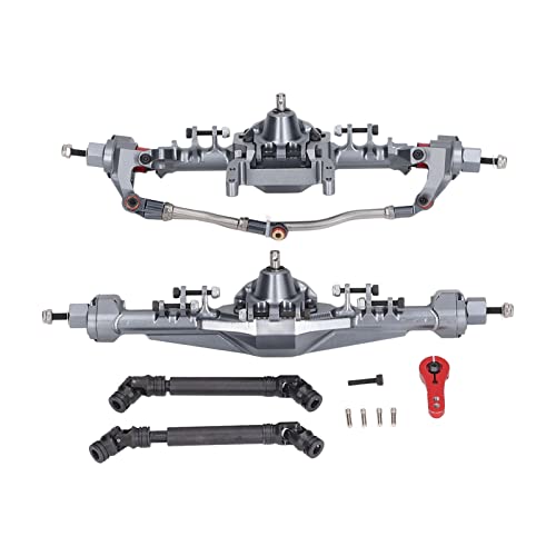 EVTSCAN RC -Achse CNC Aluminiumlegierung vorderen Heck -Portalachse verbessert die Leistung und Stabilität für axiale scx10ii RGT 86100 Redcat Gen8 (You Color) von EVTSCAN