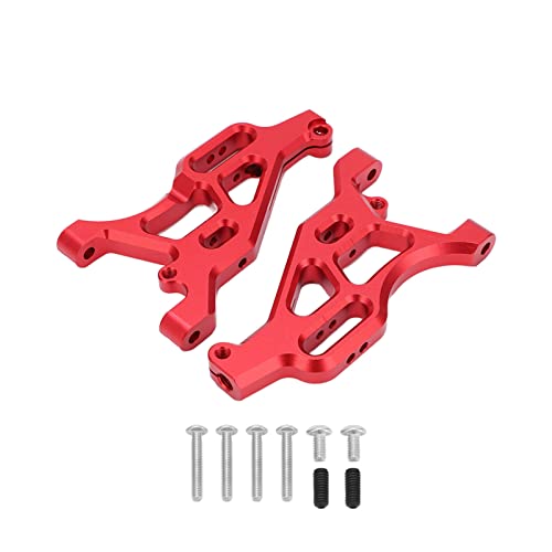EVTSCAN RC Aluminium vordere untere Suspensionsarme Eingerichtete Upgrade -Teile für arrma unbegrenzt 1/7 RC -Auto (Red) von EVTSCAN