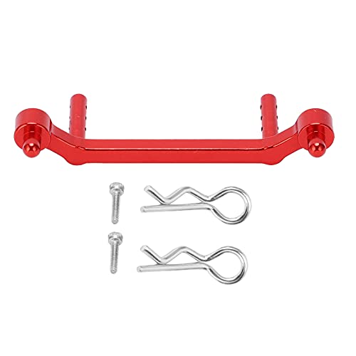 EVTSCAN RC Aluminiumlegierung vordere Autoschalensäule für axiale SCX24 90081 1/24 RC -Autos (Red) von EVTSCAN