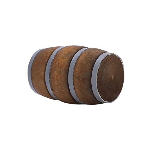 EVTSCAN RC-Auto, Mini-Weinfass aus Holz, Dekoration, Weinfass aus Holz, Zubehör für ferngesteuertes Auto EVTSCAN RC-Auto, Mini-Weinfass aus Holz, Dekoration, Weinfass aus Holz, Zubehör für ferngesteuertes Auto von EVTSCAN