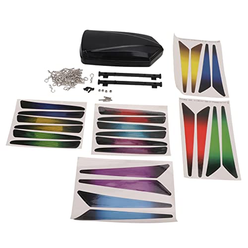 EVTSCAN RC -Auto -Dach -Trunk -Gepäckkoffer mit Muschelschnalle Starkes Kompatibilitätsmaterial für 1/10 1/8 RC -Auto von EVTSCAN