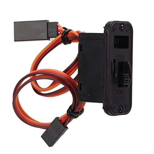 EVTSCAN RC -Auto High Current Switch Super Soft Silikondraht für empfindliches Steuerelement RC -Modell auf Ausschalter für JR -Stecker von EVTSCAN