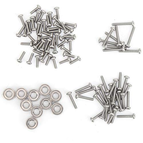 EVTSCAN RC Auto Schrauben Lager Set für Axial SCX24 90081 1/24 Modell Reparatur Teile von EVTSCAN