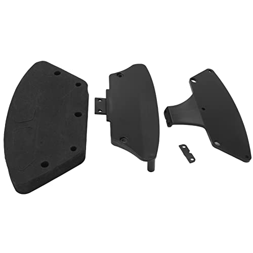 EVTSCAN RC -Auto Stoßfänger Set -Resistente hohe Festigkeit für LC -Rennen 1/10 emb -tch schwarz von EVTSCAN