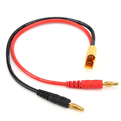 EVTSCAN RC -Batterieladladung XT60 4,0 mm Bananenstopfenkabel 14AWG Lipo Ladegerät B6 ausgeglichener Ladeflexible -Adapter für RC EVTSCAN RC -Batterieladladung XT60 4,0 mm Bananenstopfenkabel 14AWG Lipo Ladegerät B6 ausgeglichener Ladeflexible -Adapter für RC von EVTSCAN