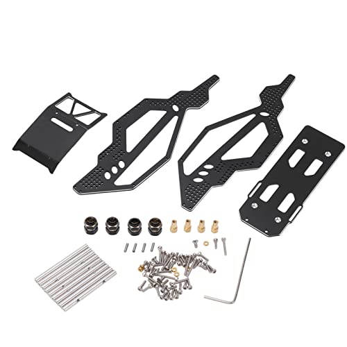 EVTSCAN RC Body Frame Metall Chassis Messing -Kupplungs -Upgrade -Kit für axiale CX24 AXI90081 von EVTSCAN