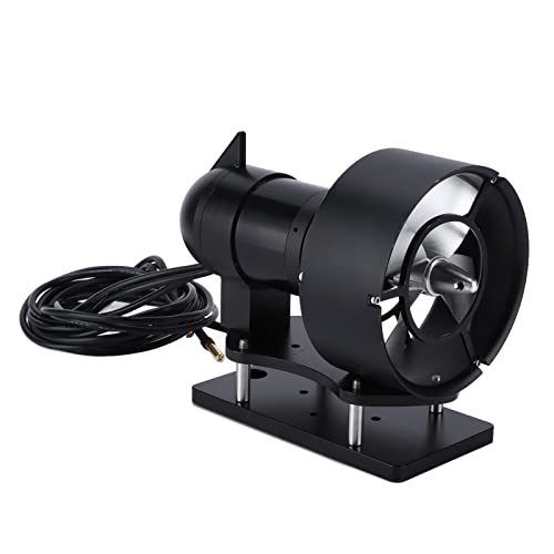 EVTSCAN RC -Boot unter Wasser There Hochleistungs -Aluminiumlegierung schwarz (CCW) von EVTSCAN