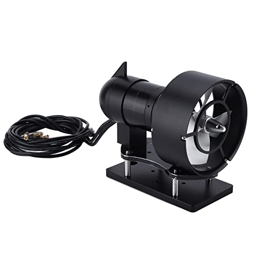 EVTSCAN RC -Boot unter Wasser There Hochleistungs -Aluminiumlegierung schwarz (CW) von EVTSCAN