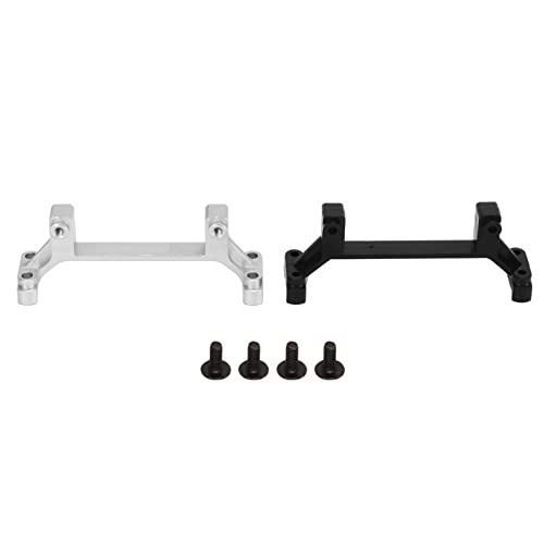 EVTSCAN RC Bridge Ruderhalterung Aluminiumlegierung tragen leicht für Unimog (Silver) von EVTSCAN
