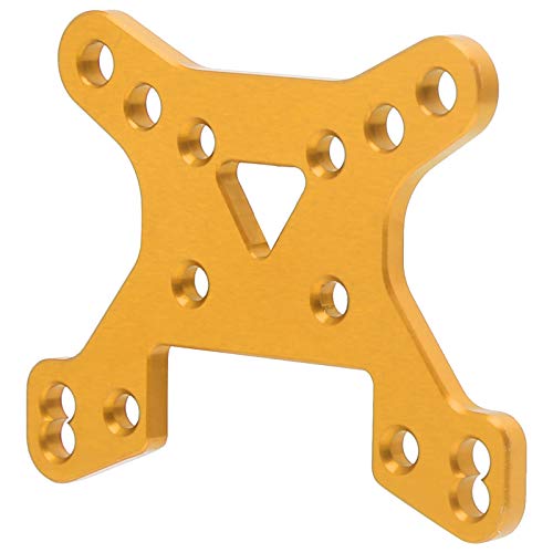 EVTSCAN RC Car Front Stoßdämpfer -Board -Dämpfungsplatte feine Verarbeitungsberufungsteile für Wltoys 144001 1/14 RC -Auto (Golden Y) von EVTSCAN