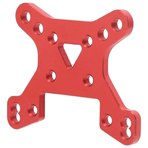 EVTSCAN RC Car Front Stoßdämpfer -Board -Dämpfungsplatte feine Verarbeitungsberufungsteile für Wltoys 144001 1/14 RC -Auto (Red R) von EVTSCAN