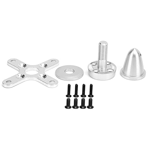 EVTSCAN RC-Flugzeugpropelleradapterhalter Silber Hochqualität bürstenloser Motor Ersatzteile für Feste Flügel EVTSCAN RC-Flugzeugpropelleradapterhalter Silber Hochqualität bürstenloser Motor Ersatzteile für Feste Flügel von EVTSCAN