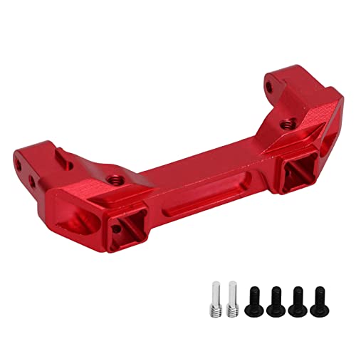 EVTSCAN RC Front Stoßstange -Berg -Protektions -Aluminium -Legierungshalterung für 1/10 Crawler (Red) von EVTSCAN