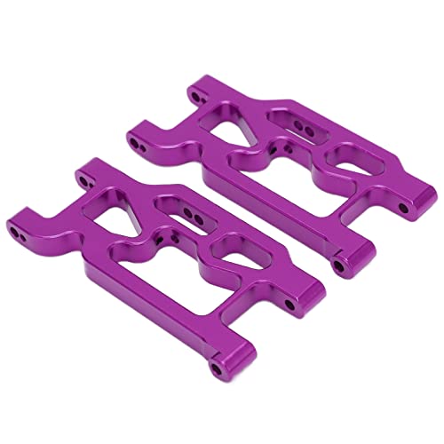 EVTSCAN RC Frontschwung Arm Aluminiumlegierung Korrosionswiderstandsarme Wltoys 104001 1/10 Fernbedienungsauto (Purple) von EVTSCAN