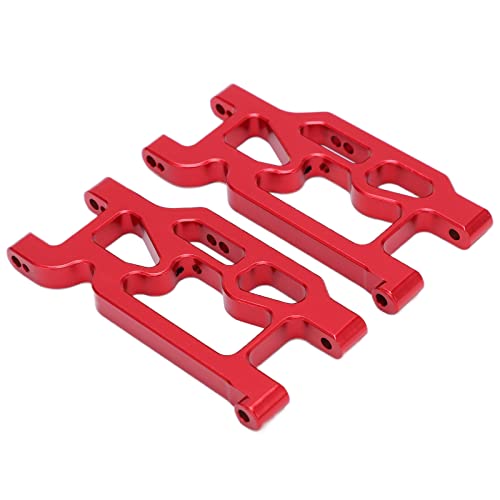 EVTSCAN RC Frontschwung Arm Aluminiumlegierung Korrosionswiderstandsarme Wltoys 104001 1/10 Fernbedienungsauto (Red) von EVTSCAN