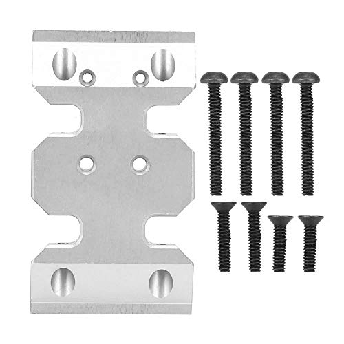 EVTSCAN RC Gear Box Halterung Ersatz Fit RGT 136100 1/10 Raupen Autozubehör Blau 680027B Silber 680027S (Silver 680027S) von EVTSCAN