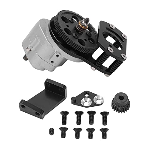 EVTSCAN RC -Getriebe -Getriebe -Getriebe -Getriebemontage für Crawler Car 4WD D90 II D110 (Silver) von EVTSCAN