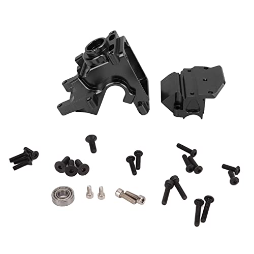 EVTSCAN RC-Getriebegehäuseabdeckung, Aluminium, hohe Festigkeit, einfache Installation für Arrma 6S Karton 1/8 Fernbedienungsmodell (Black) von EVTSCAN