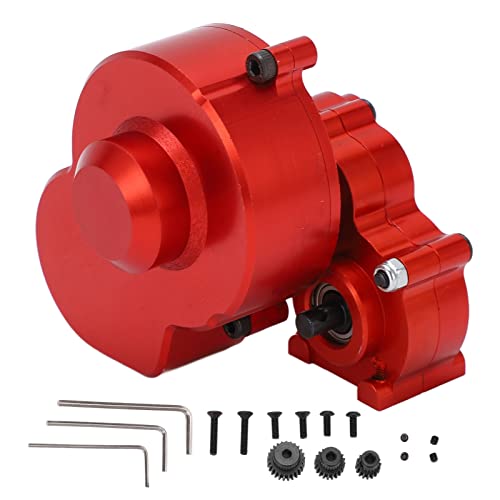 EVTSCAN RC -Getriebegrad -Getriebebaugruppe Motor Axial SCX10 1/10 Fernbedienungsauto -Upgrade Unterstützen Sie Verschiedene Anforderungen (Red) von EVTSCAN