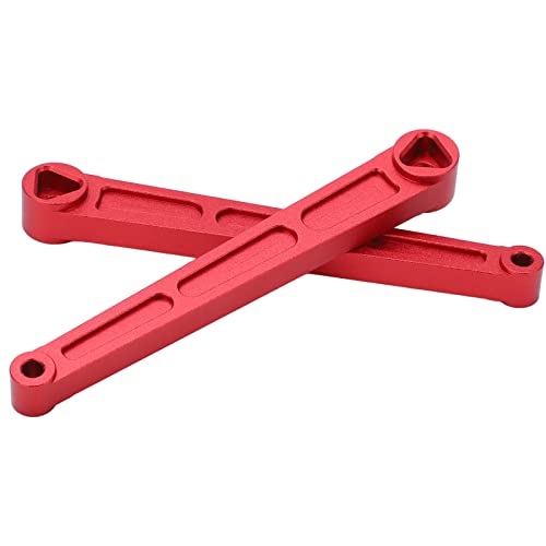 EVTSCAN RC Heck Aluminium Metall Heck -Chassis -Klammer -Stützstange für Losi Lasernut U4 1/10 RC -Auto (Red) von EVTSCAN